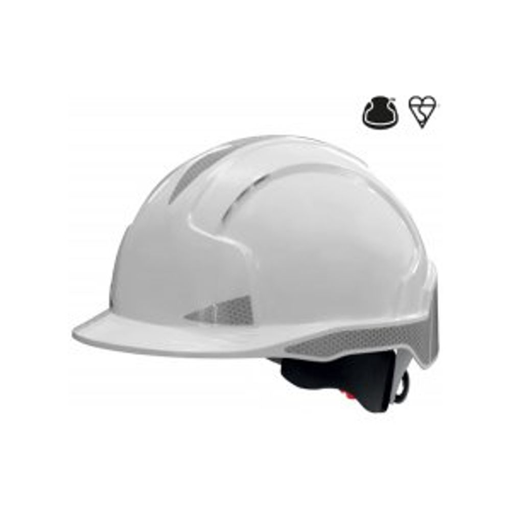 Casco Sicurezza EVOLite Con Ventilazione | Leggero, EN397 | Bianco - Foto 8