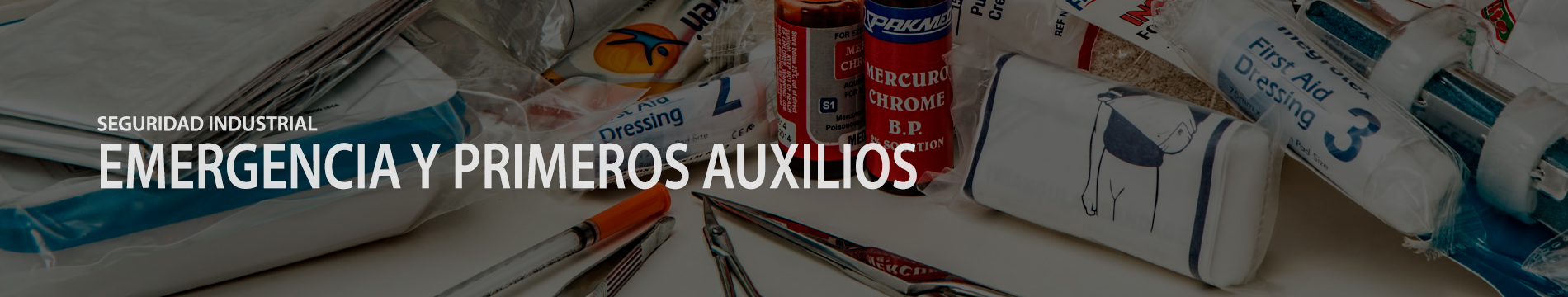 Emergencia y primeros auxilios